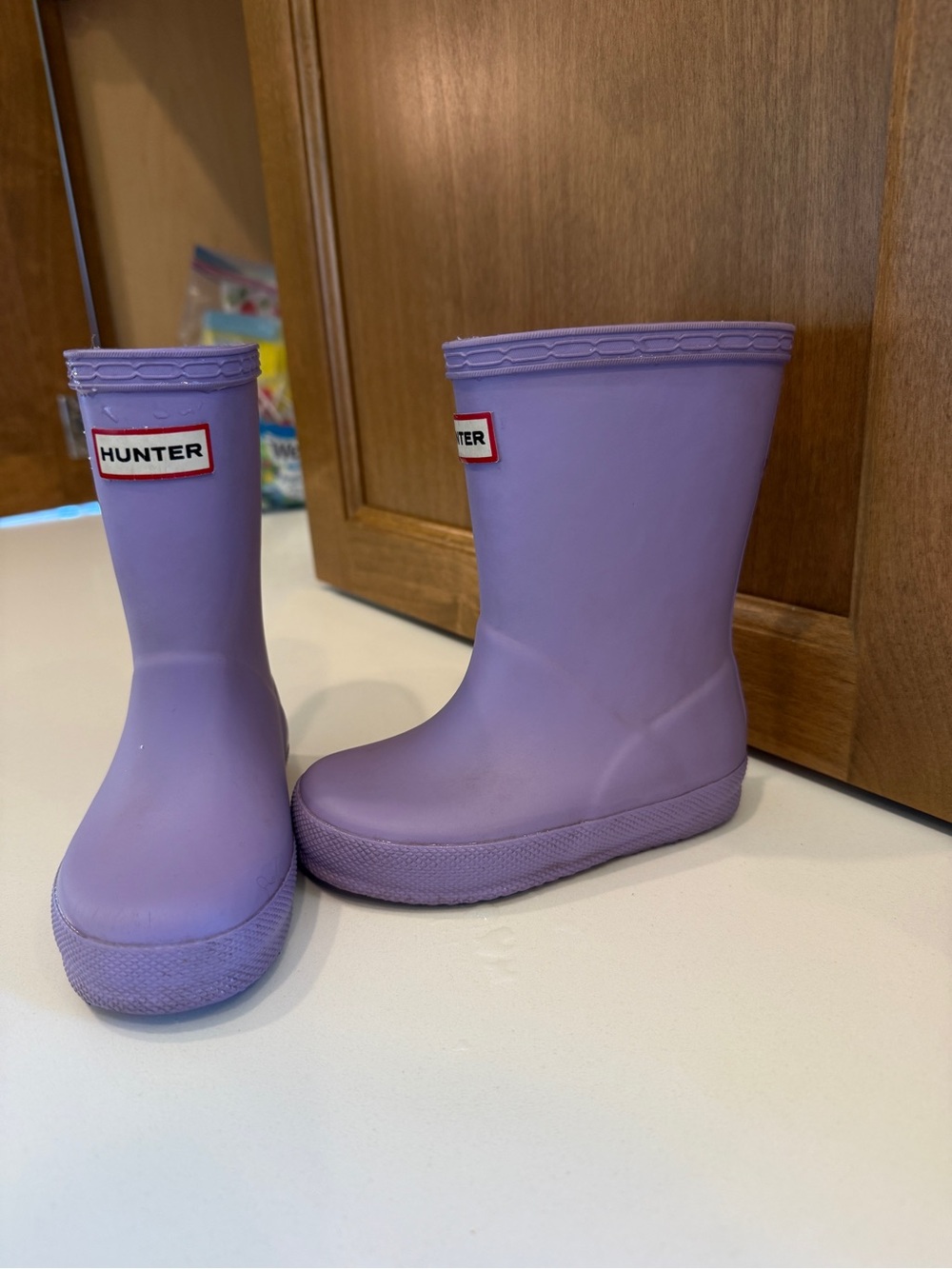 Hunter Kids/ toddler Lavender Purple Rain Boots